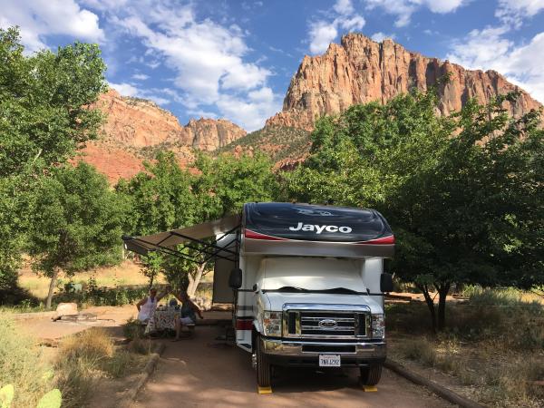 Watchman Campground, Loop B