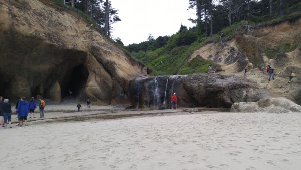 Water Fall and Cave