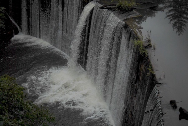 Water fall in Pisgah national forest.