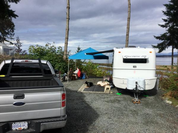 Waterfront at Living Forest, Nanaimo BC.