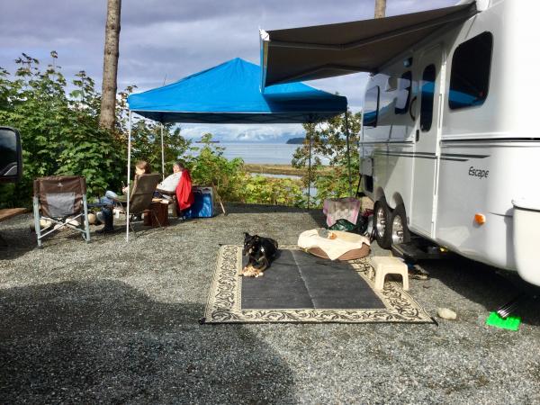 Waterfront at Living Forest, Nanaimo BC.