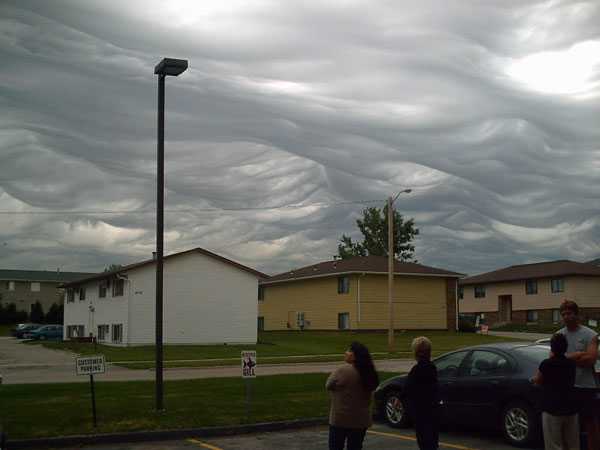 Wavy Cloud Formations