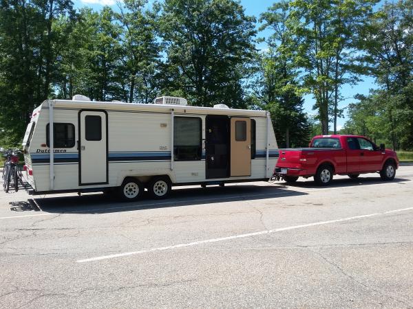 We have put a lot of work in this trailer to make it our own.