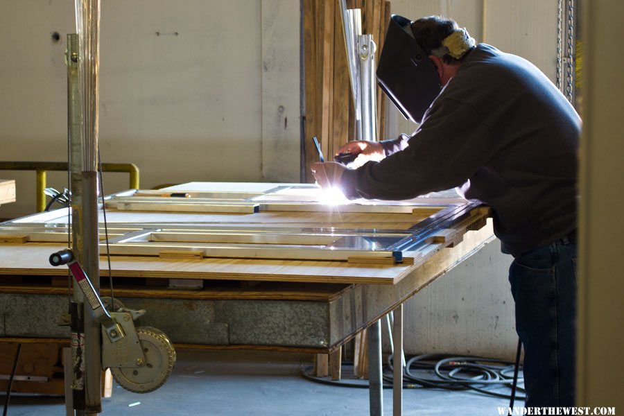 Welding Back Wall