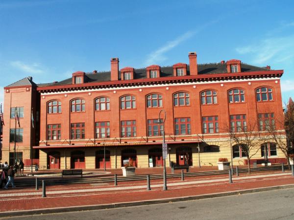 Western Maryland Railway Train Station 1913