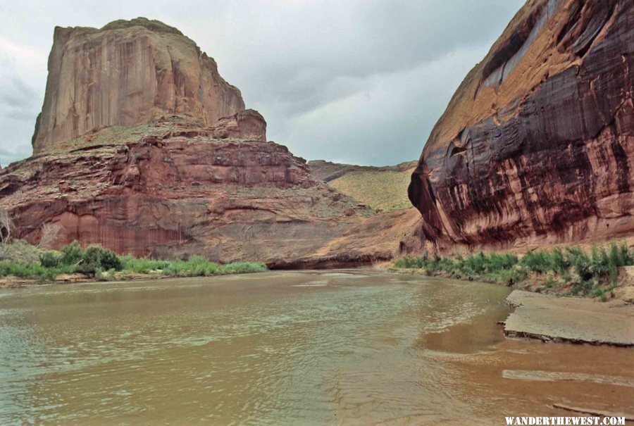 Where Coyote Gulch meets the Escalante River