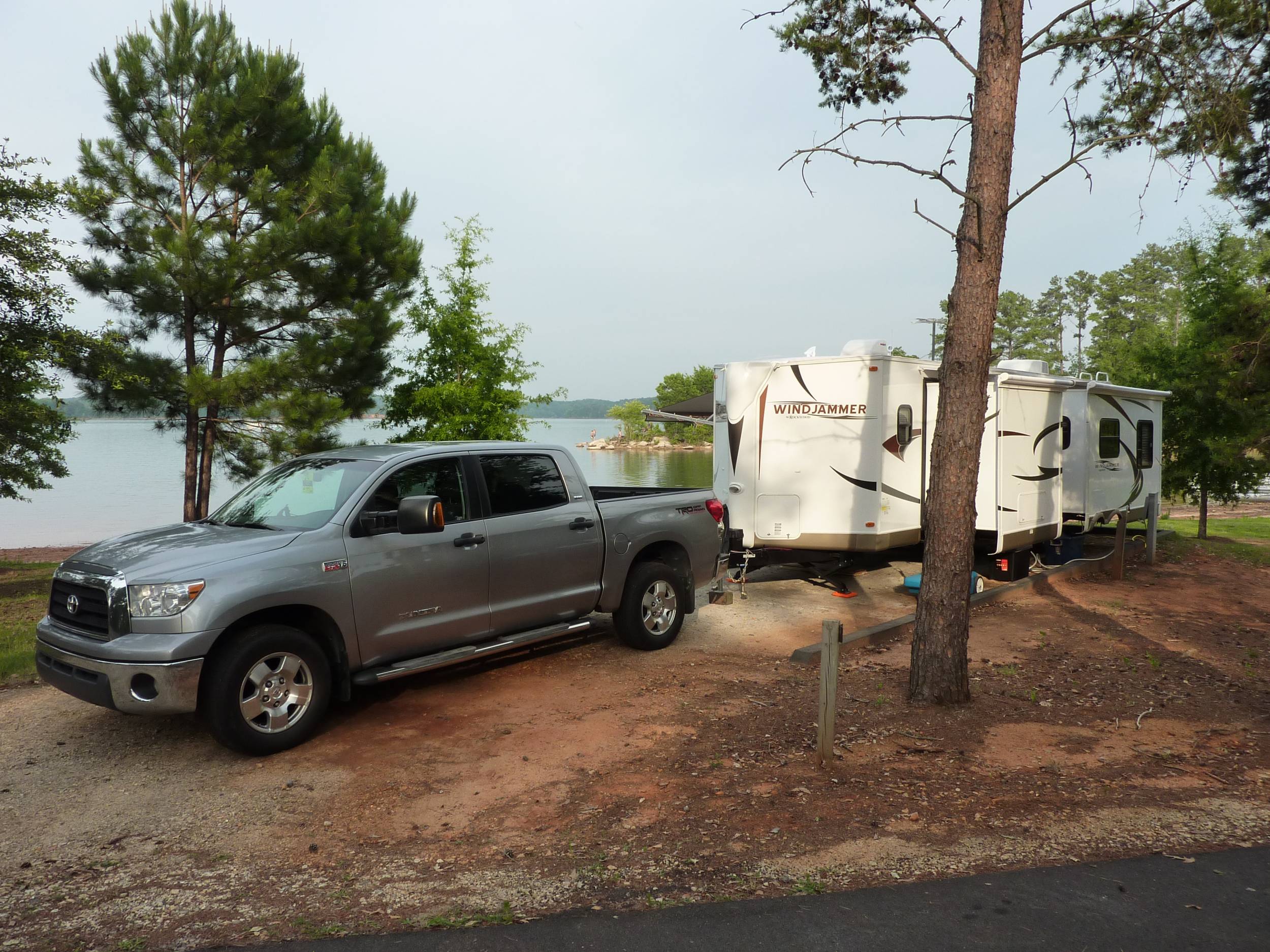 Windjammer 3002W at Oconee Point Campground, Seneca, SC