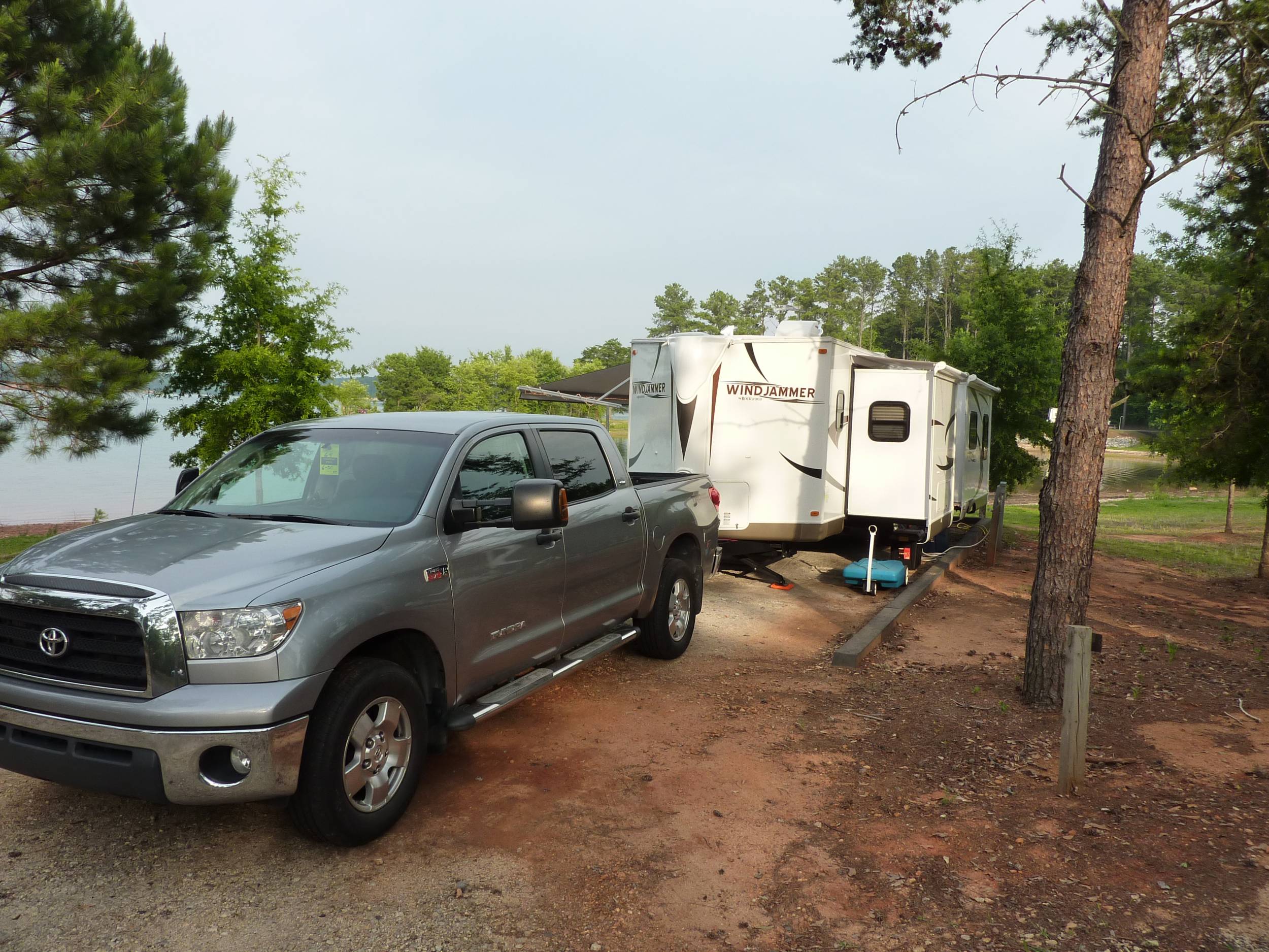 Windjammer 3002W at Oconee Point Campground, Seneca, SC