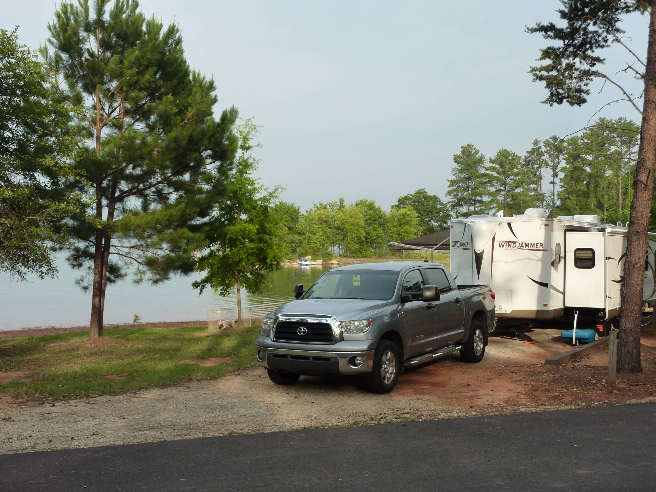 Windjammer 3002W at Oconee Point Campground, Seneca, SC