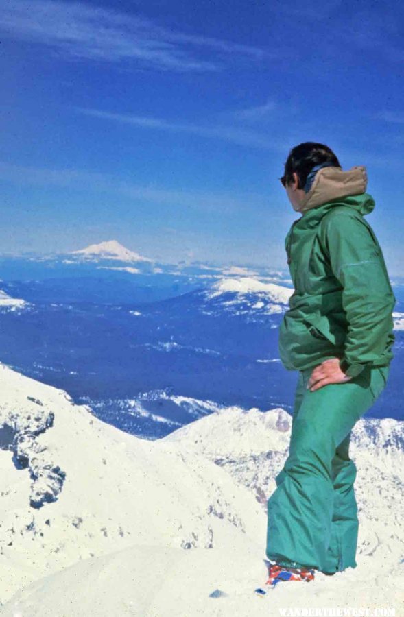 Windy but Clear on Top of Mt Lassen