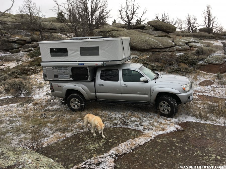 Winter is coming in Wyoming