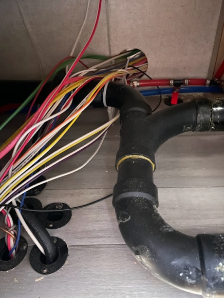 Wiring Under Fridge