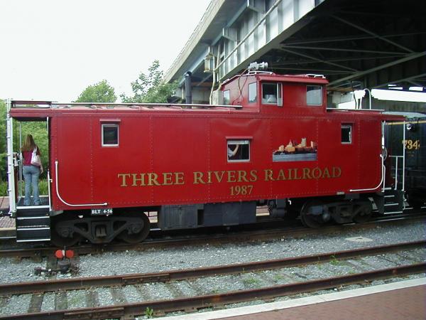 WMSR  3 Rivers Caboose #2