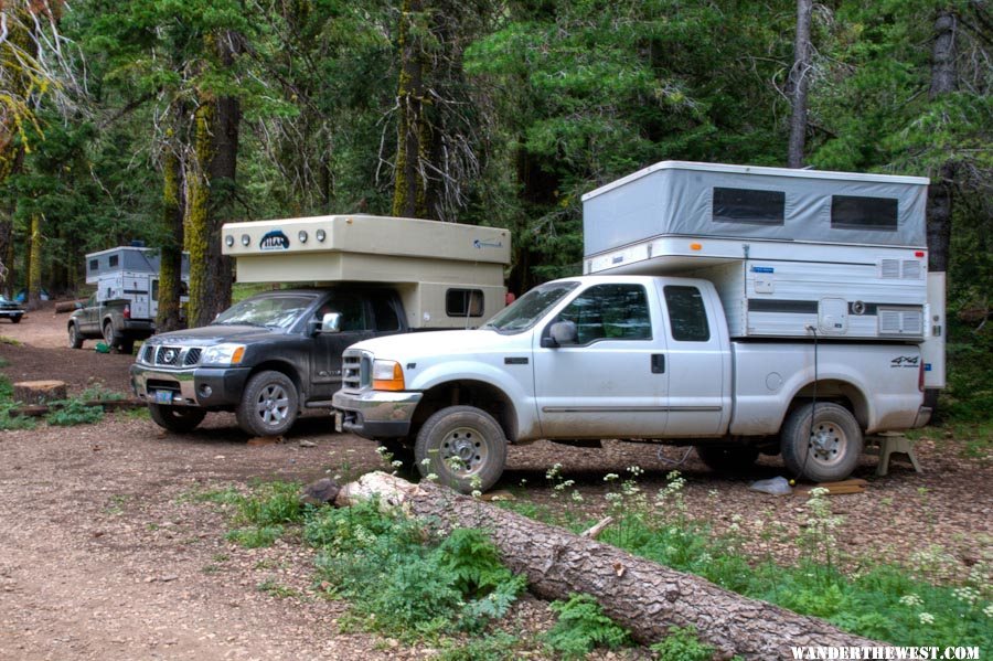 WTWers at Cave Lake Camground