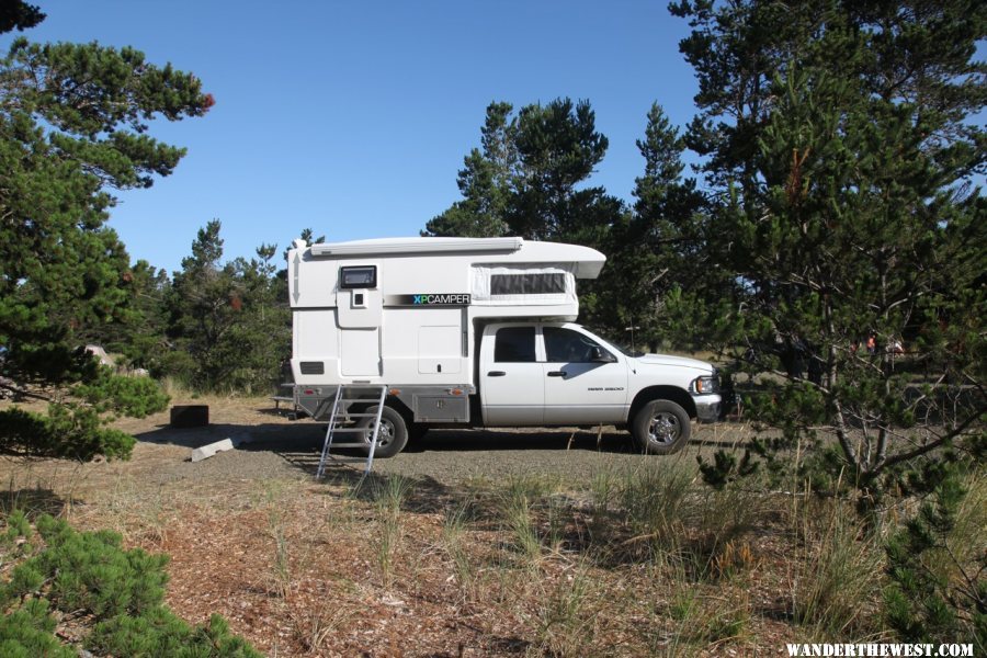 XP Camper on the Oregon Coast