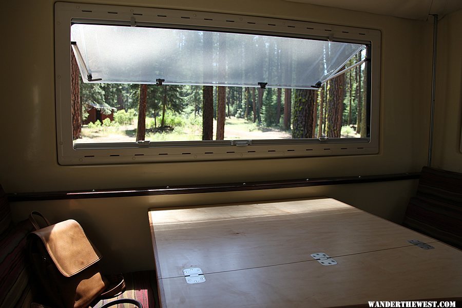 XPCamper Dinette with Fantastic Rear Window