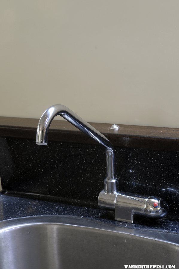 XPCamper sink and faucet