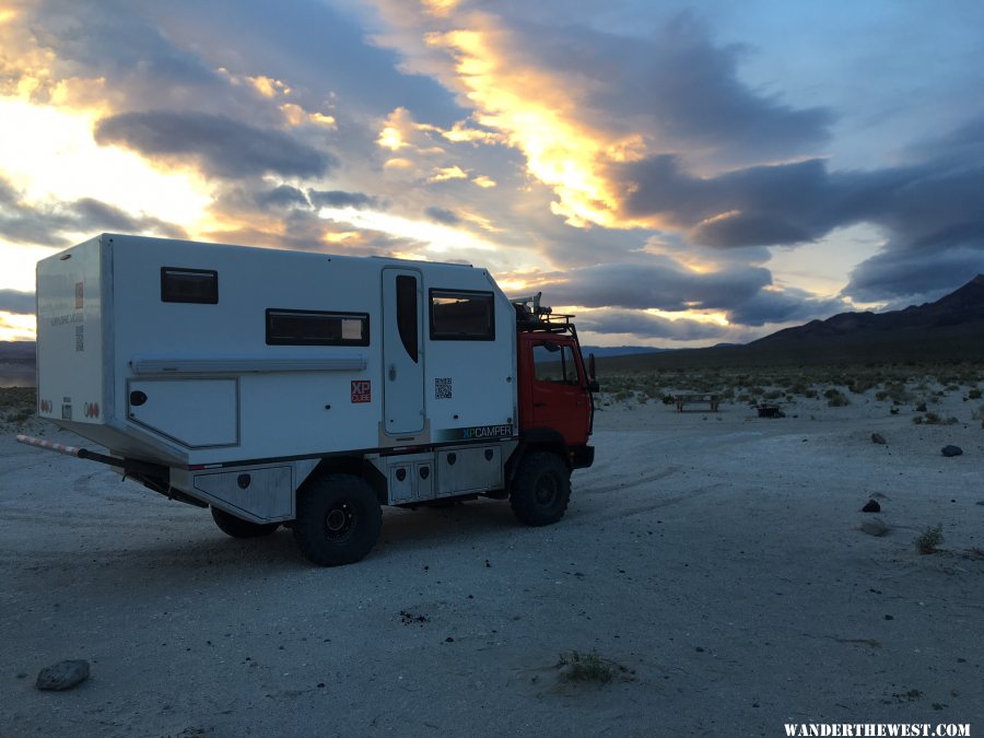 XPCube at Eureka Dunes, Death Valley