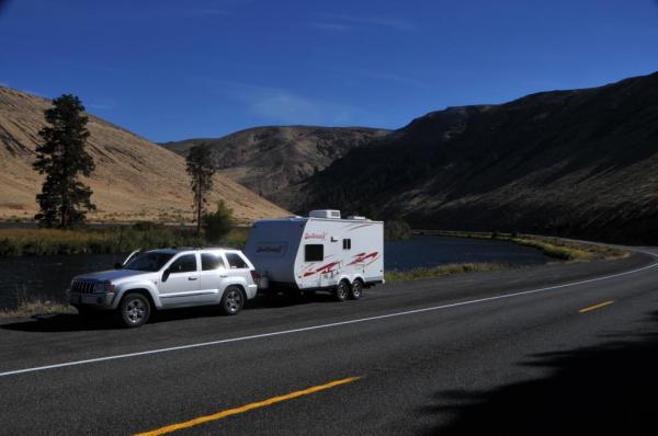 Yakima River Valley senic roadside