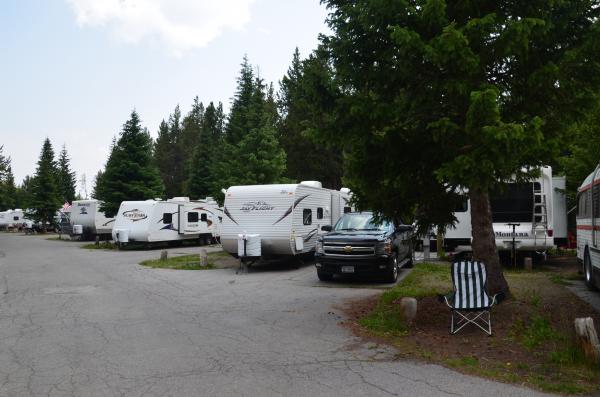 Yellowstone Fishing Bridge RV park 1