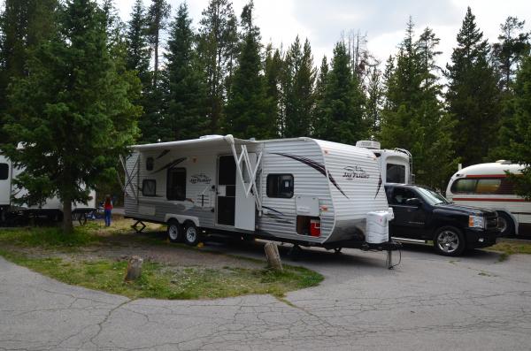 Yellowstone Fishing Bridge RV park 3