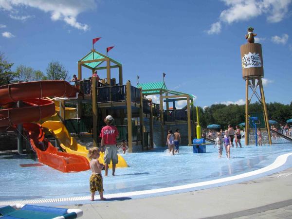 Yogi Bear campground in North Java N.Y. The water park that is in the park!