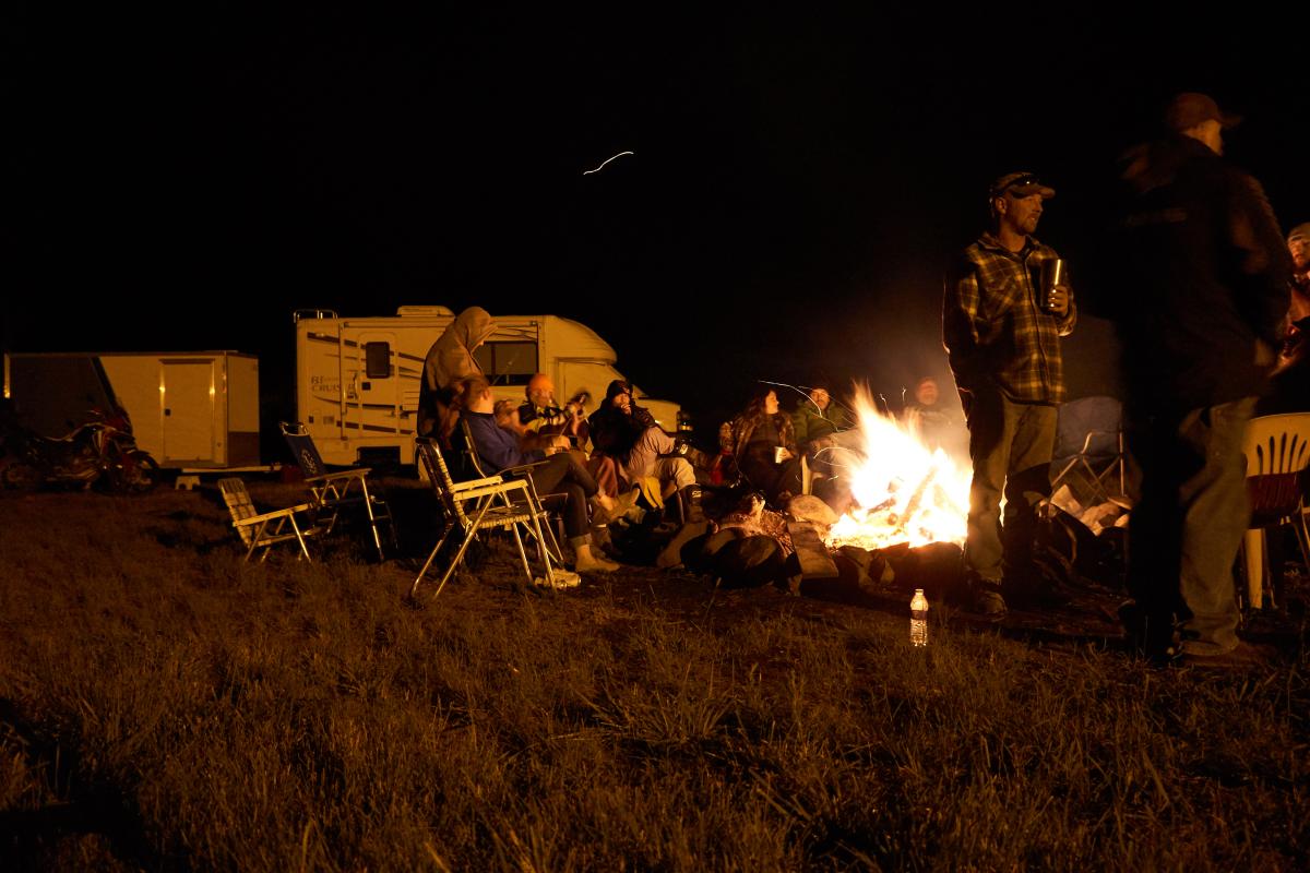 You've got to love those group campfires.